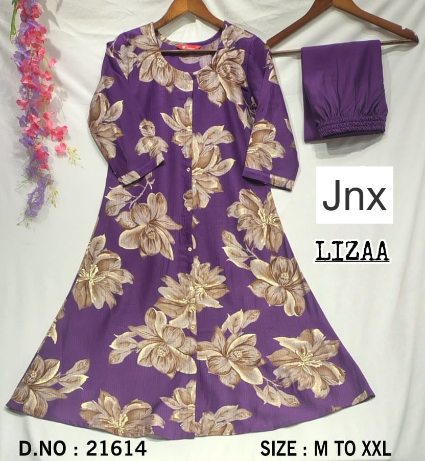 Lizaa Jnx Berlin Kurti Pant Set Wholesale