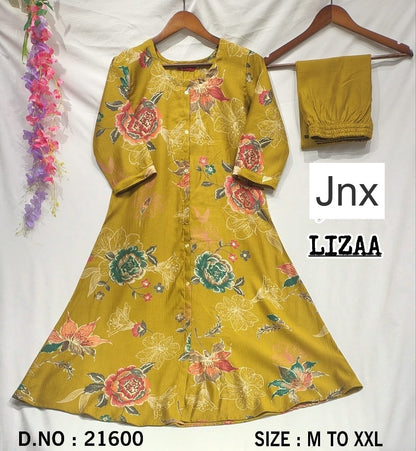 Lizaa Jnx Berlin Kurti Pant Set Wholesale