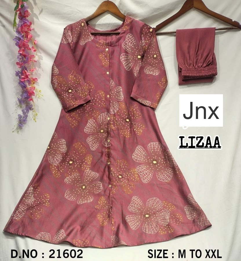 Lizaa Jnx Berlin Kurti Pant Set Wholesale