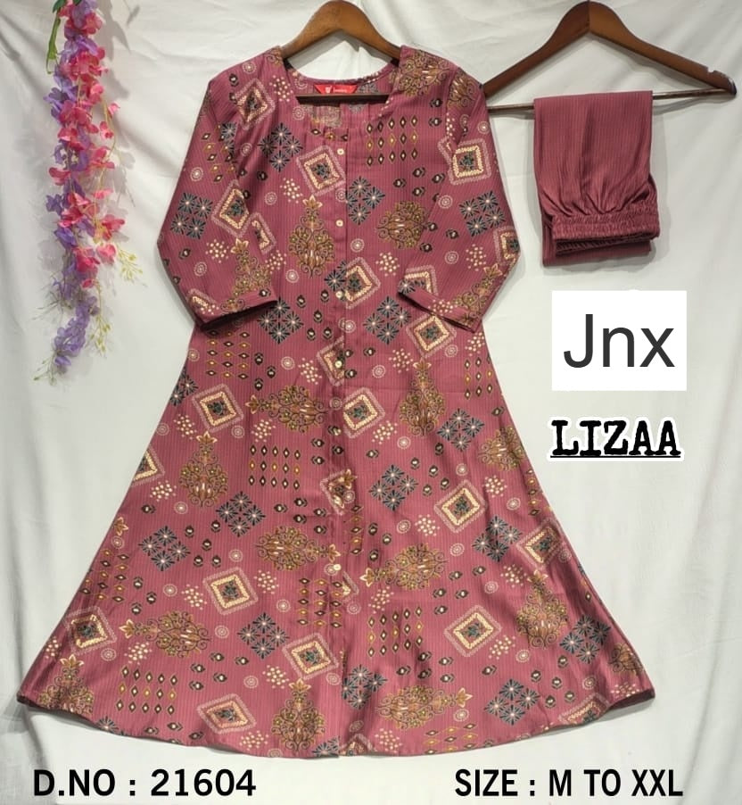Lizaa Jnx Berlin Kurti Pant Set Wholesale