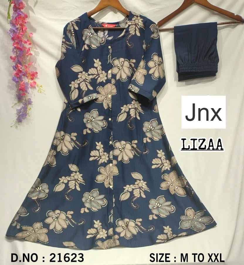 Lizaa Jnx Berlin Kurti Pant Set Wholesale
