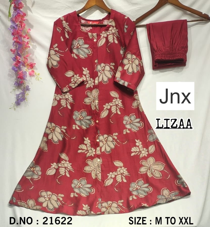 Lizaa Jnx Berlin Kurti Pant Set Wholesale