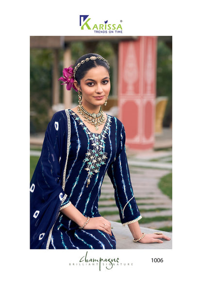 Lizaa Karissa Liva Rayon Readymade Suits Supplier India