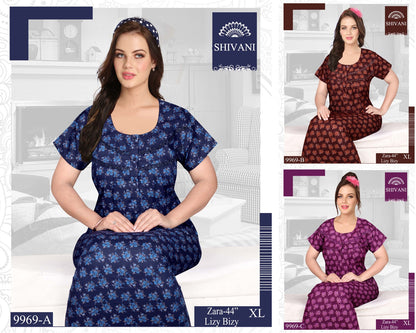 Lizy Bizy 050425 Shivani Night Gowns Exporter