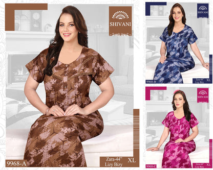 Lizy Bizy 050425 Shivani Night Gowns Exporter