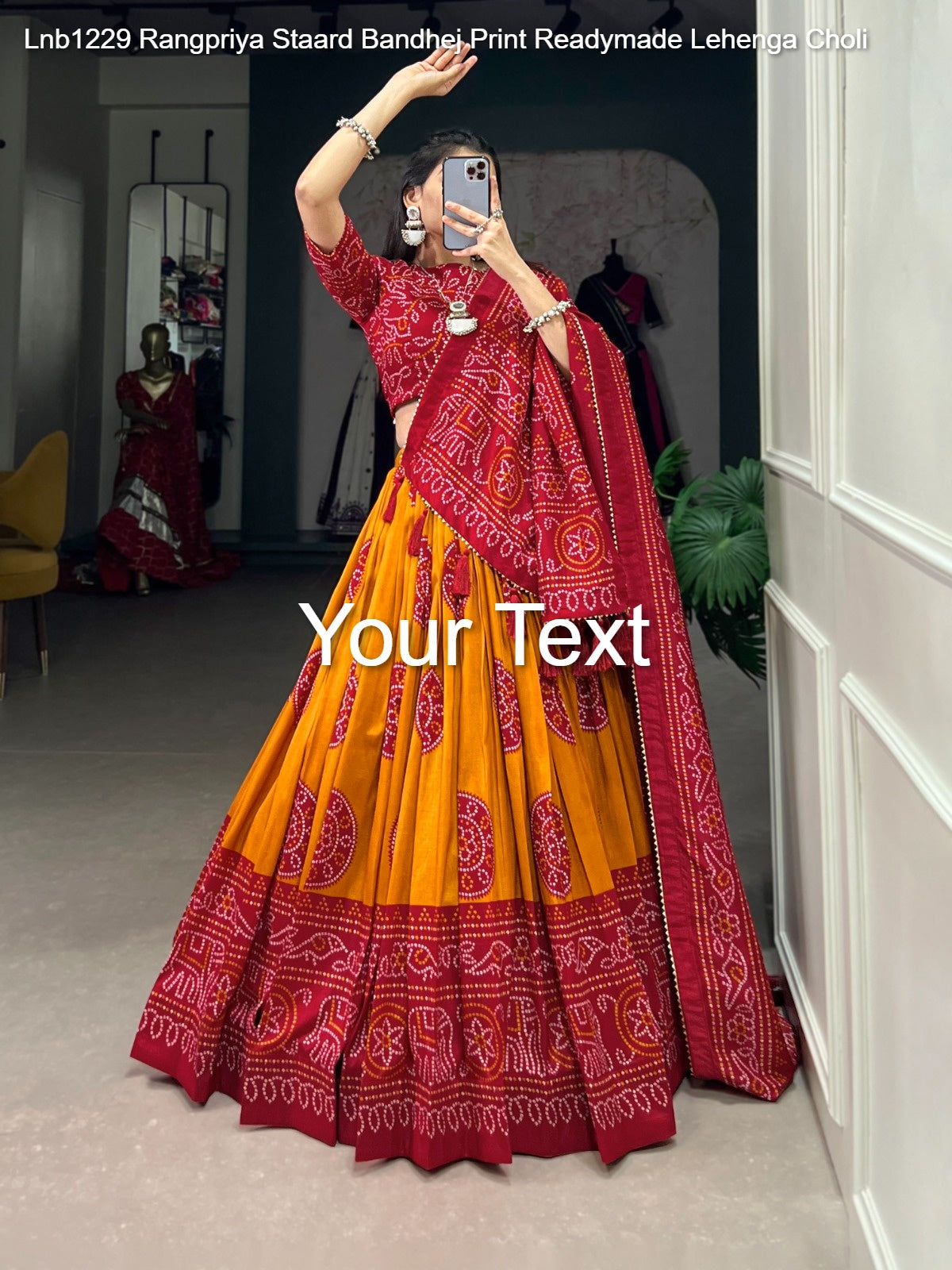 Lnb1229 Rangpriya Staard Tussar Silk Readymade Lehenga Choli Exporter Ahmedabad