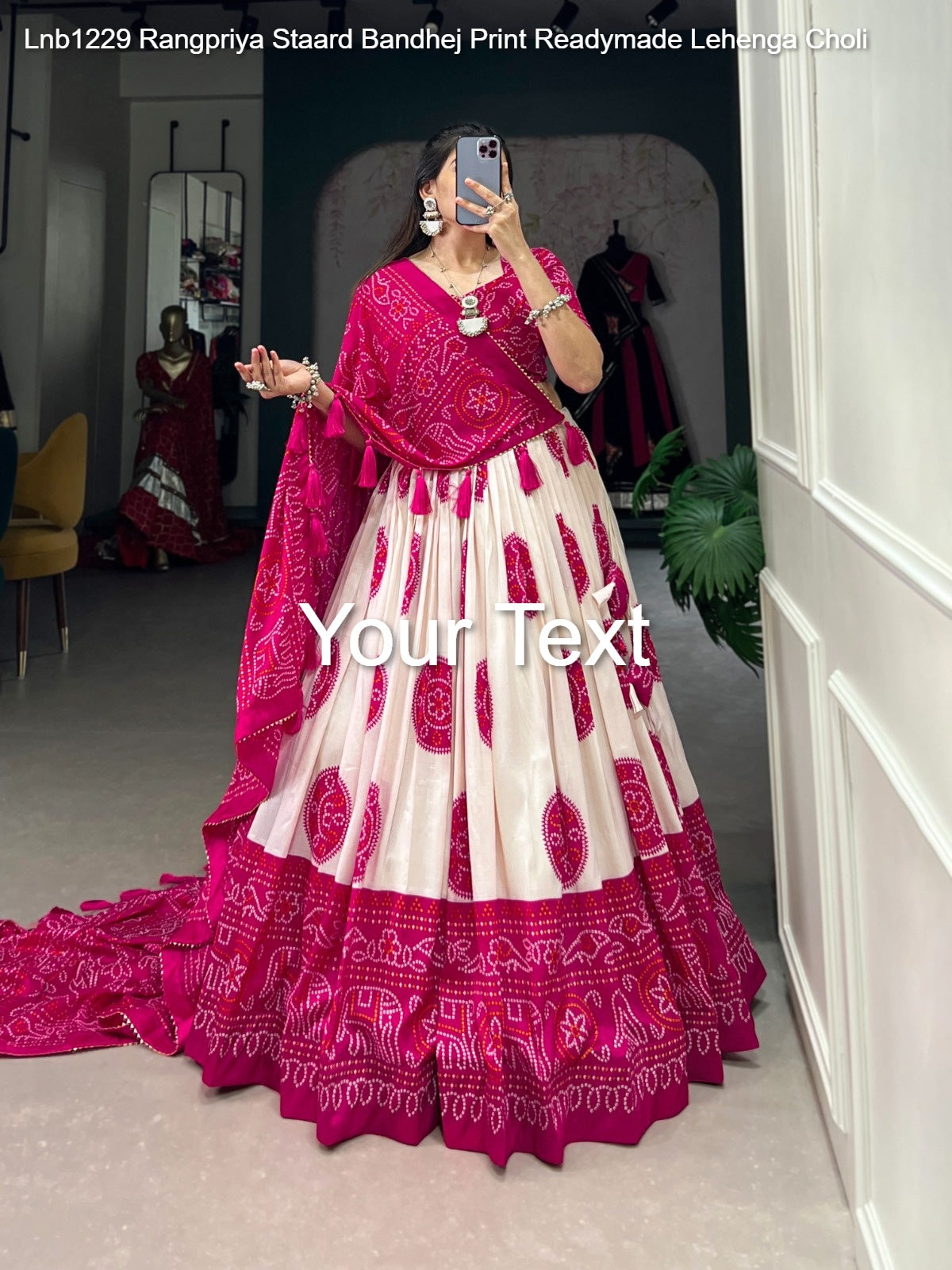 Lnb1229 Rangpriya Staard Tussar Silk Readymade Lehenga Choli Exporter Ahmedabad