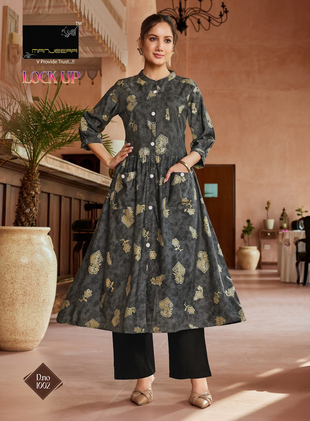 Lock Up Manjeera Gadwal Co Ord Set Wholesaler India