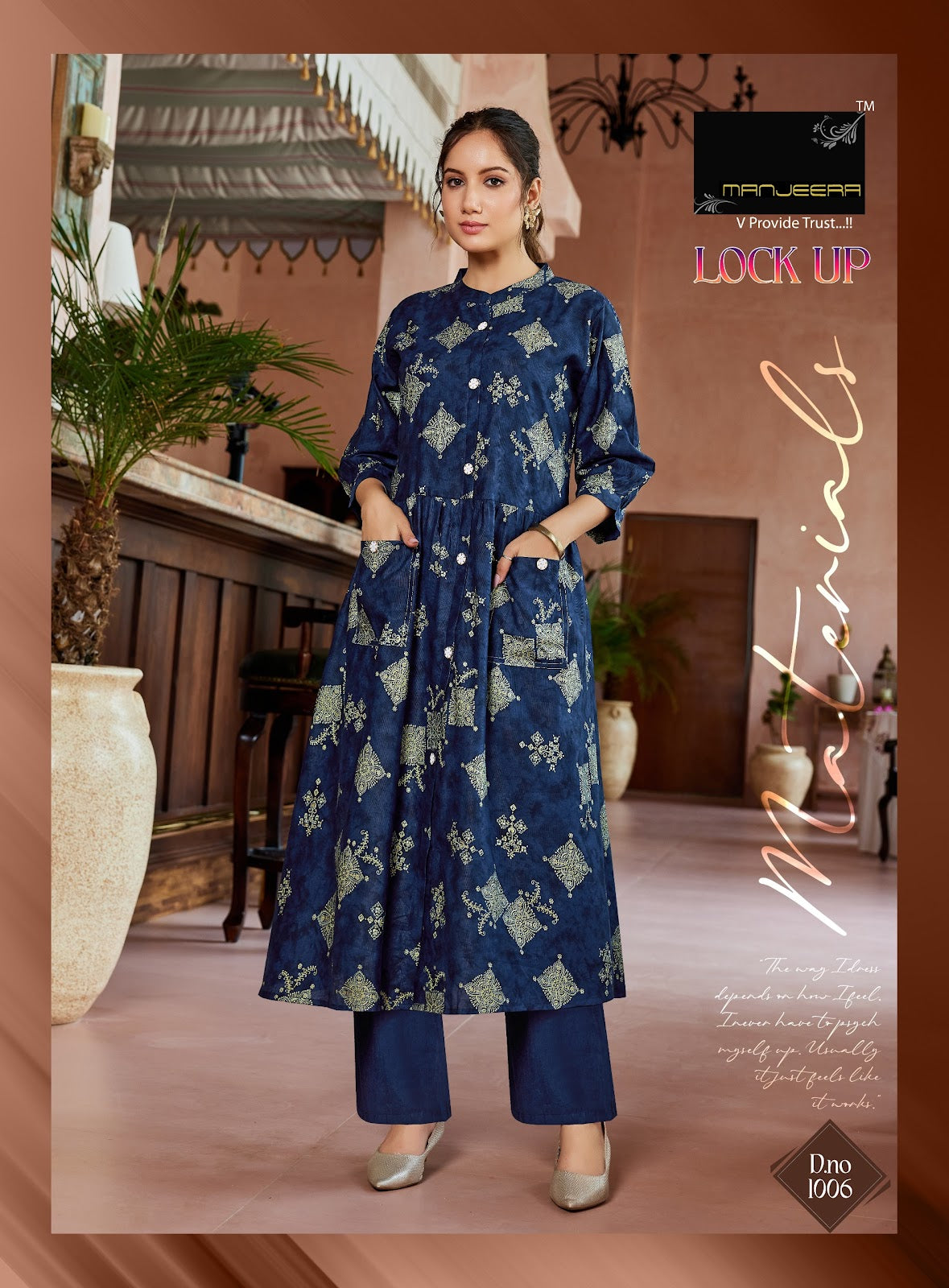 Lock Up Manjeera Gadwal Co Ord Set Wholesaler India
