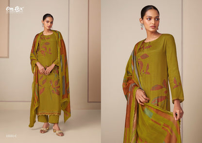 Lokita Omtex Muslin Silk Pant Style Suits Manufacturer