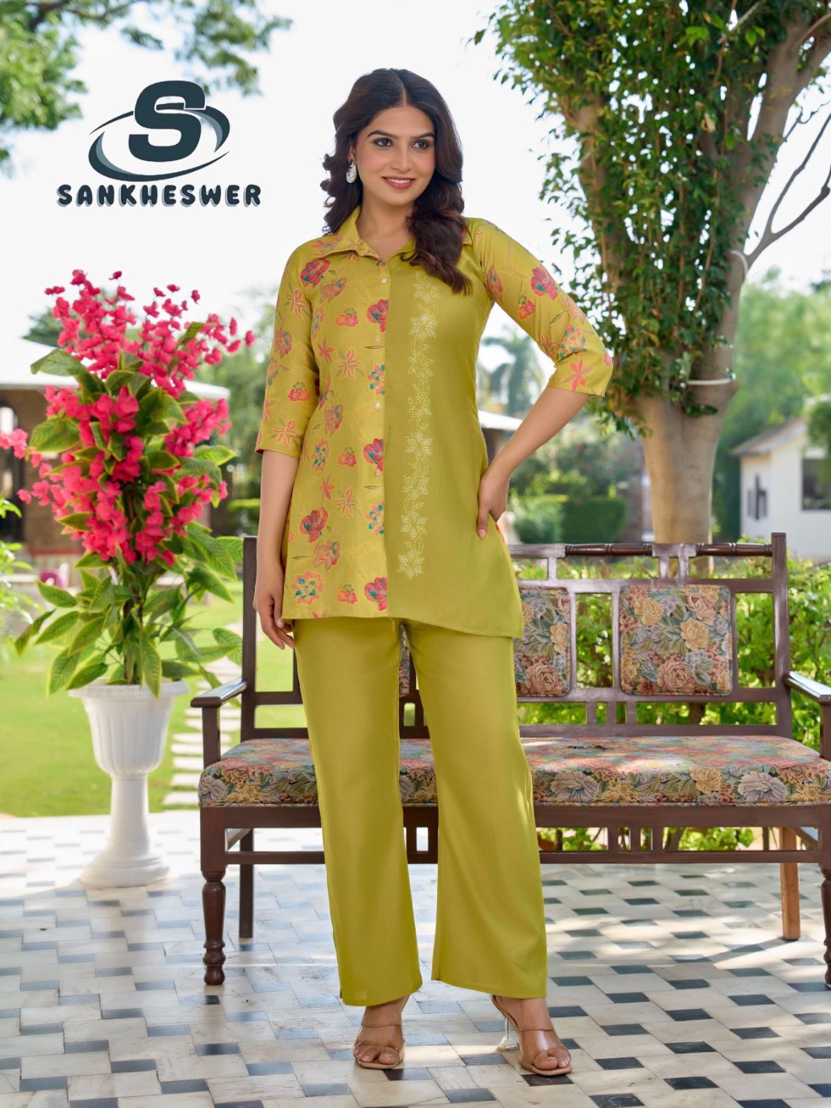 Lolipop Vol 1 Sankheswer Kurti Pant Set Supplier Gujarat