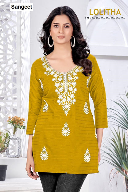 Lolitha Sangeet Bombay Short Kurtis Wholesaler Gujarat