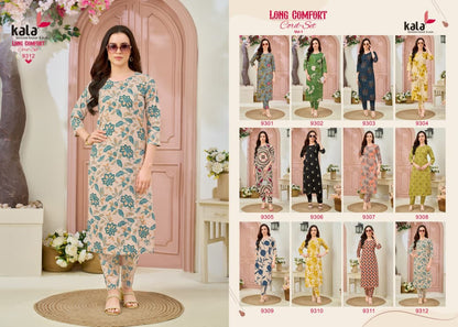 Long Comfort Vol 1 Kala Cotton Co Ord Set Wholesaler Gujarat