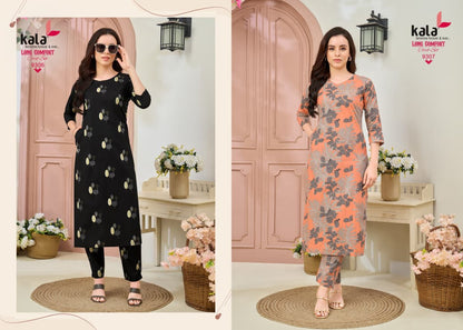 Long Comfort Vol 1 Kala Cotton Co Ord Set Wholesaler Gujarat