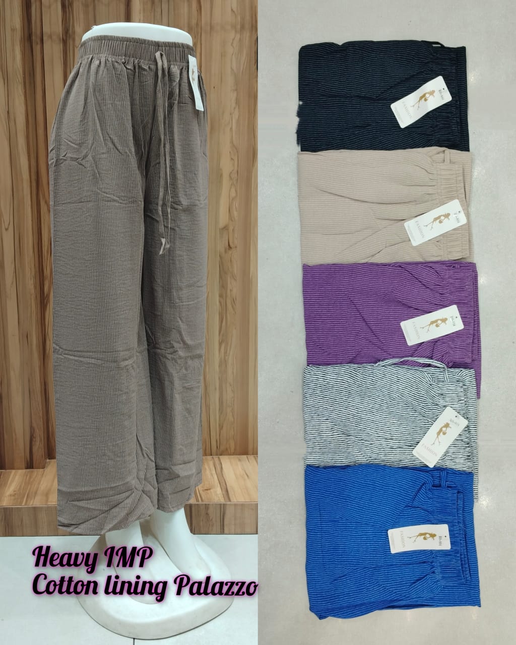 Long Nada Hanso Cotton Branded Palazzo Manufacturer India