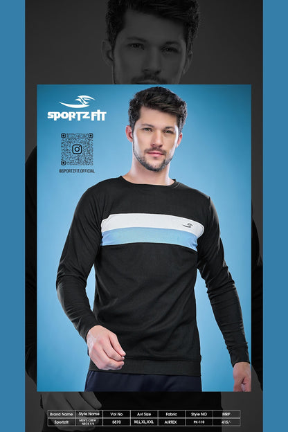 Long Sleeve 5870 Sportz Fit Airtex Mens Tshirts Wholesale Rate