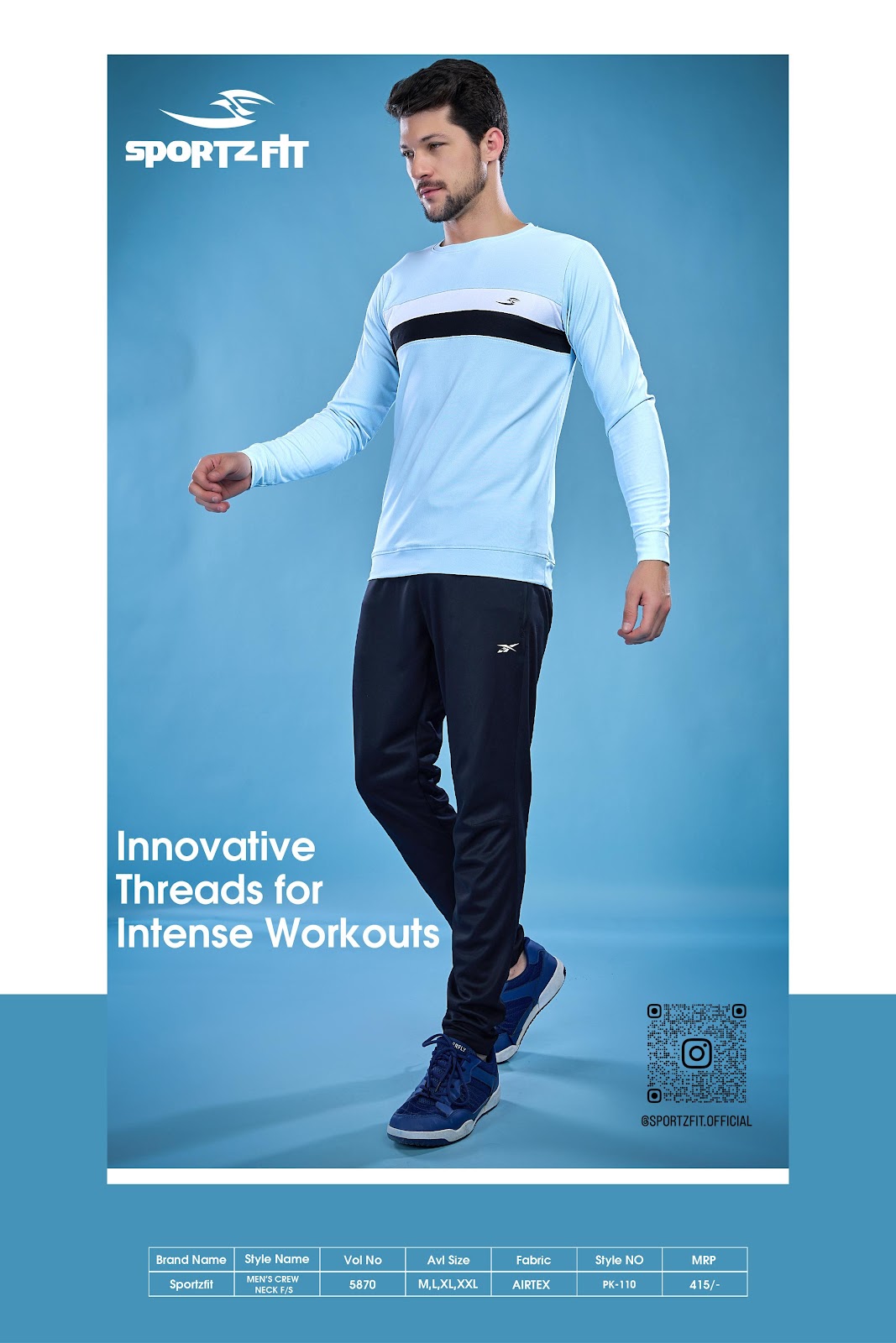 Long Sleeve 5870 Sportz Fit Airtex Mens Tshirts Wholesale Rate