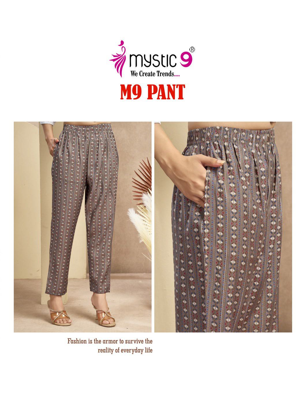 Loose 130326 Mystic 9 Premium Women Pants Exporter India