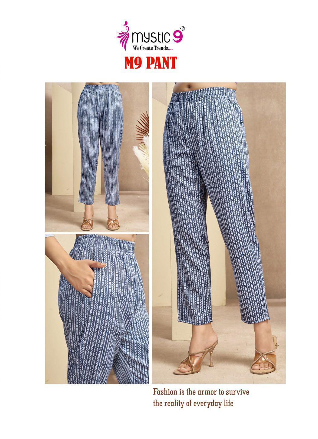 Loose 130326 Mystic 9 Premium Women Pants Exporter India
