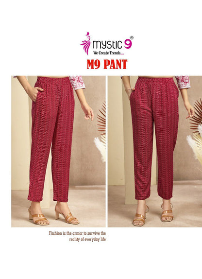 Loose 130326 Mystic 9 Premium Women Pants Exporter India