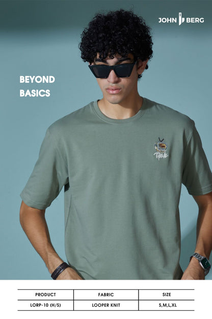 Lorp-10 John Berg Loopknit Mens Tshirts Manufacturer Gujarat