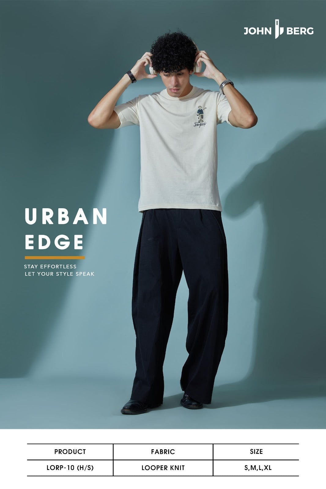 Lorp-10 John Berg Loopknit Mens Tshirts Manufacturer Gujarat