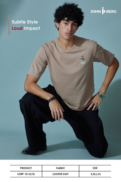 Lorp-10 John Berg Loopknit Mens Tshirts Manufacturer Gujarat