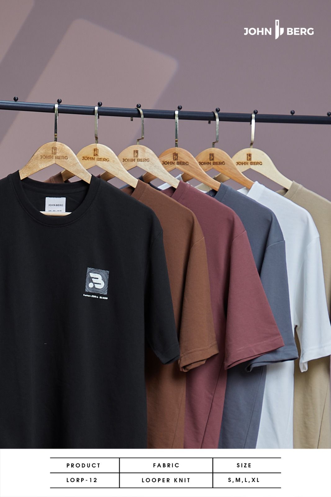 Lorp 12 Down Shoulder John Berg Knit Mens Tshirts Wholesale Price