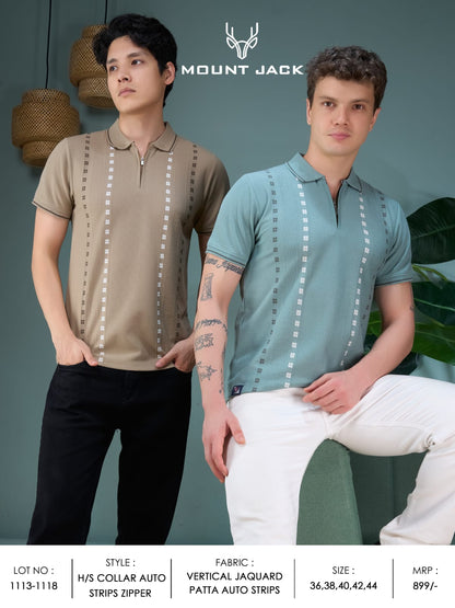 Lot 1113 To 1118 Mount Jack Vertical Mens Tshirts Supplier Ahmedabad