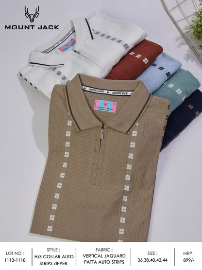 Lot 1113 To 1118 Mount Jack Vertical Mens Tshirts Supplier Ahmedabad