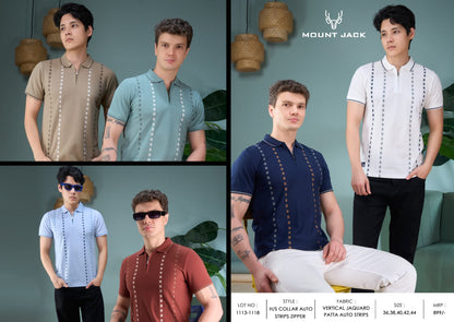 Lot 1113 To 1118 Mount Jack Vertical Mens Tshirts Supplier Ahmedabad