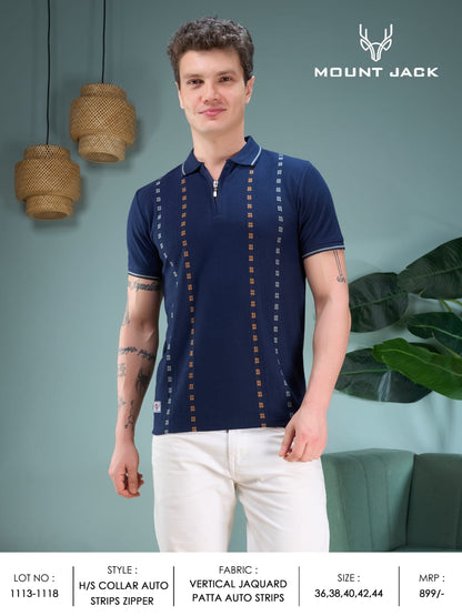 Lot 1113 To 1118 Mount Jack Vertical Mens Tshirts Supplier Ahmedabad