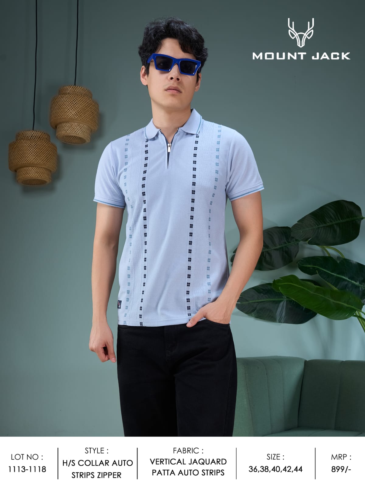 Lot 1113 To 1118 Mount Jack Vertical Mens Tshirts Supplier Ahmedabad