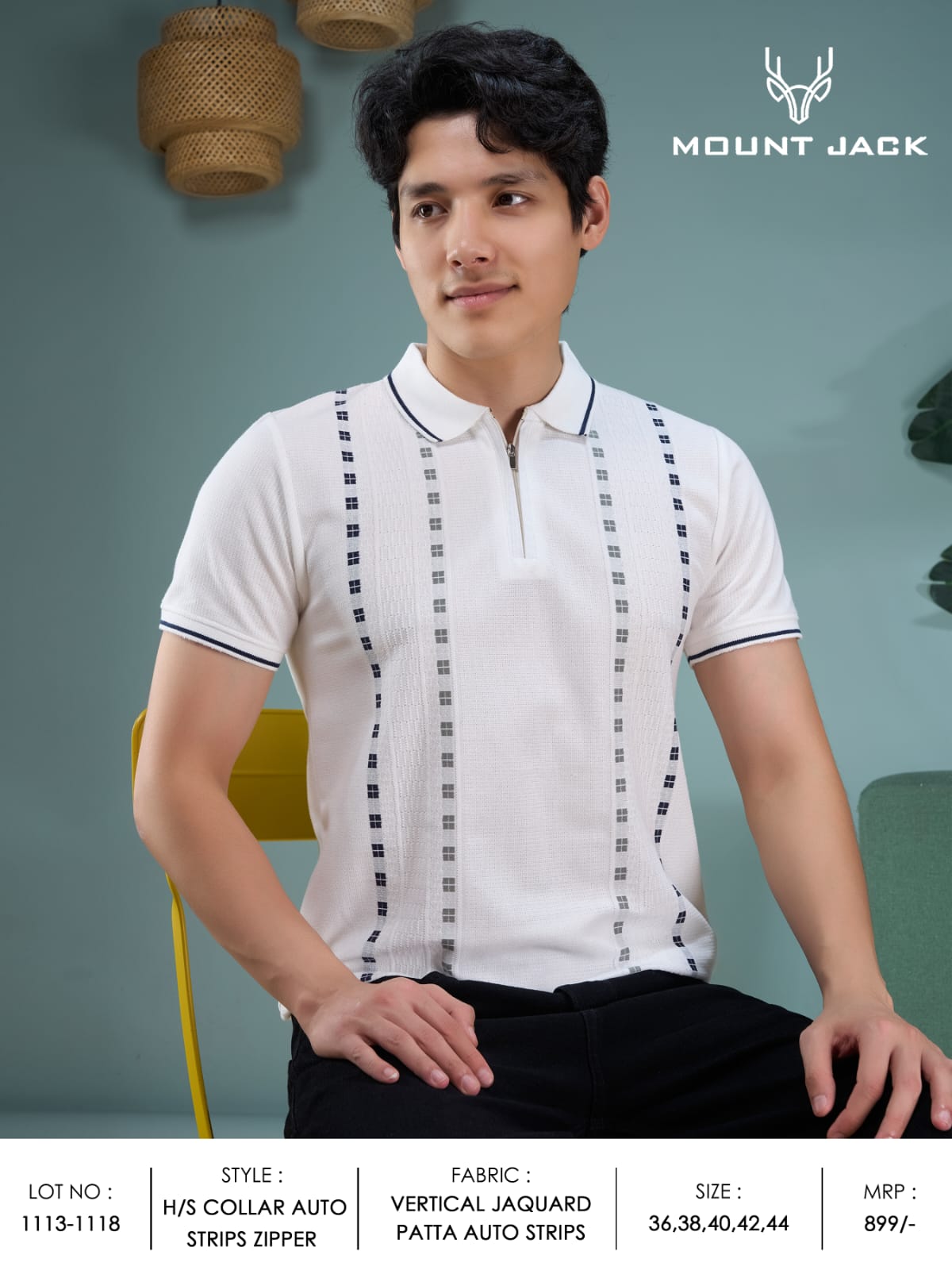 Lot 1113 To 1118 Mount Jack Vertical Mens Tshirts Supplier Ahmedabad