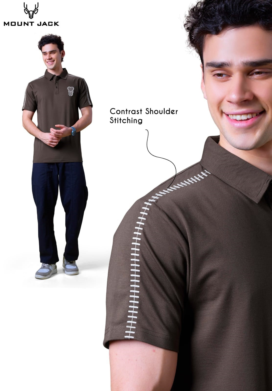 Lot 1299-1304 Mount Jack Imported Mens Tshirts Exporter Ahmedabad