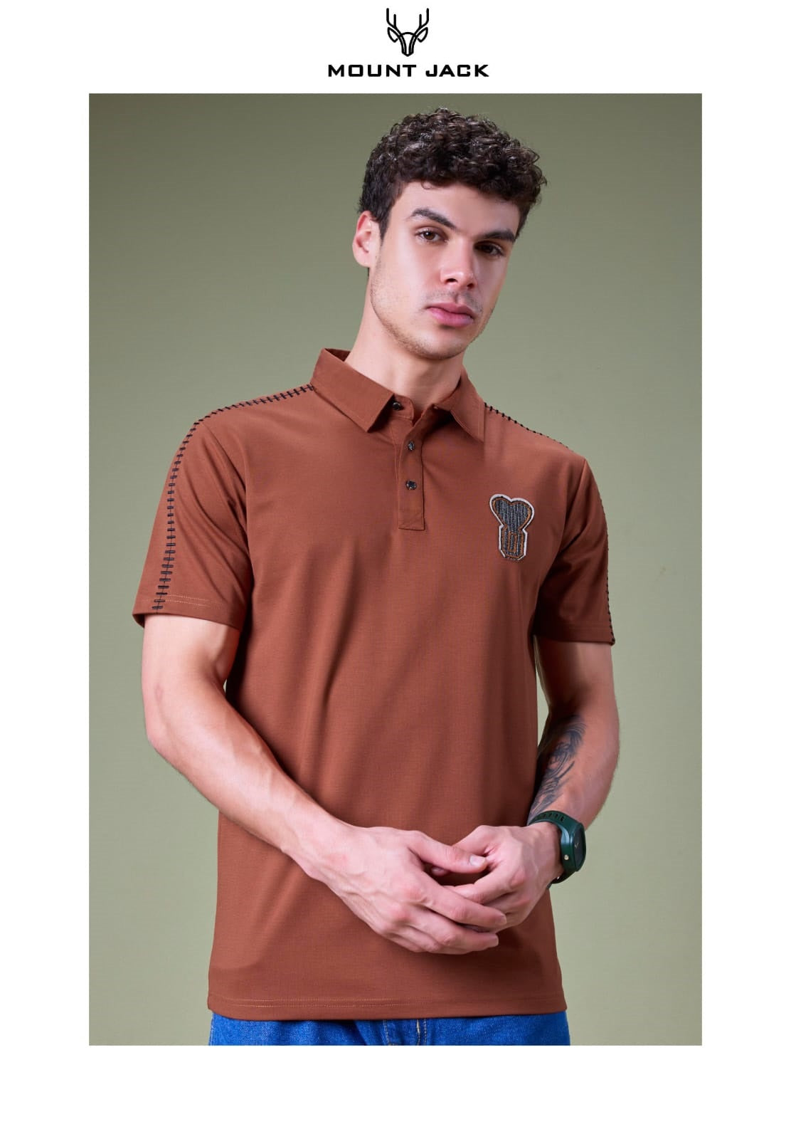 Lot 1299-1304 Mount Jack Imported Mens Tshirts Exporter Ahmedabad