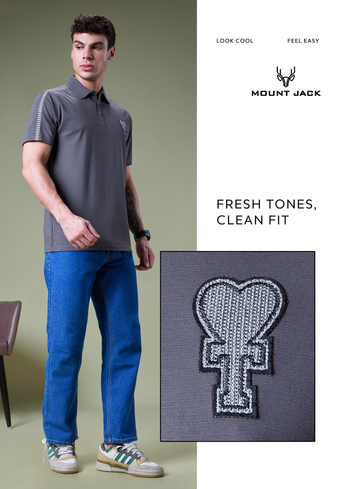 Lot 1299-1304 Mount Jack Imported Mens Tshirts Exporter Ahmedabad