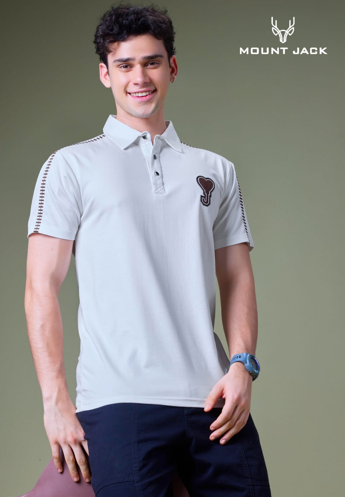 Lot 1299-1304 Mount Jack Imported Mens Tshirts Exporter Ahmedabad