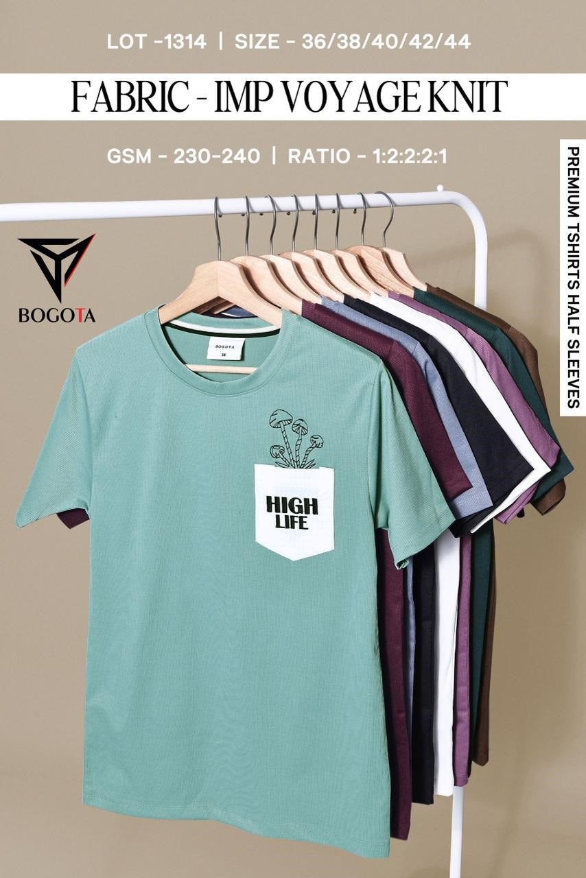 Lot 1314 Bogota Knit Mens Tshirts Wholesaler