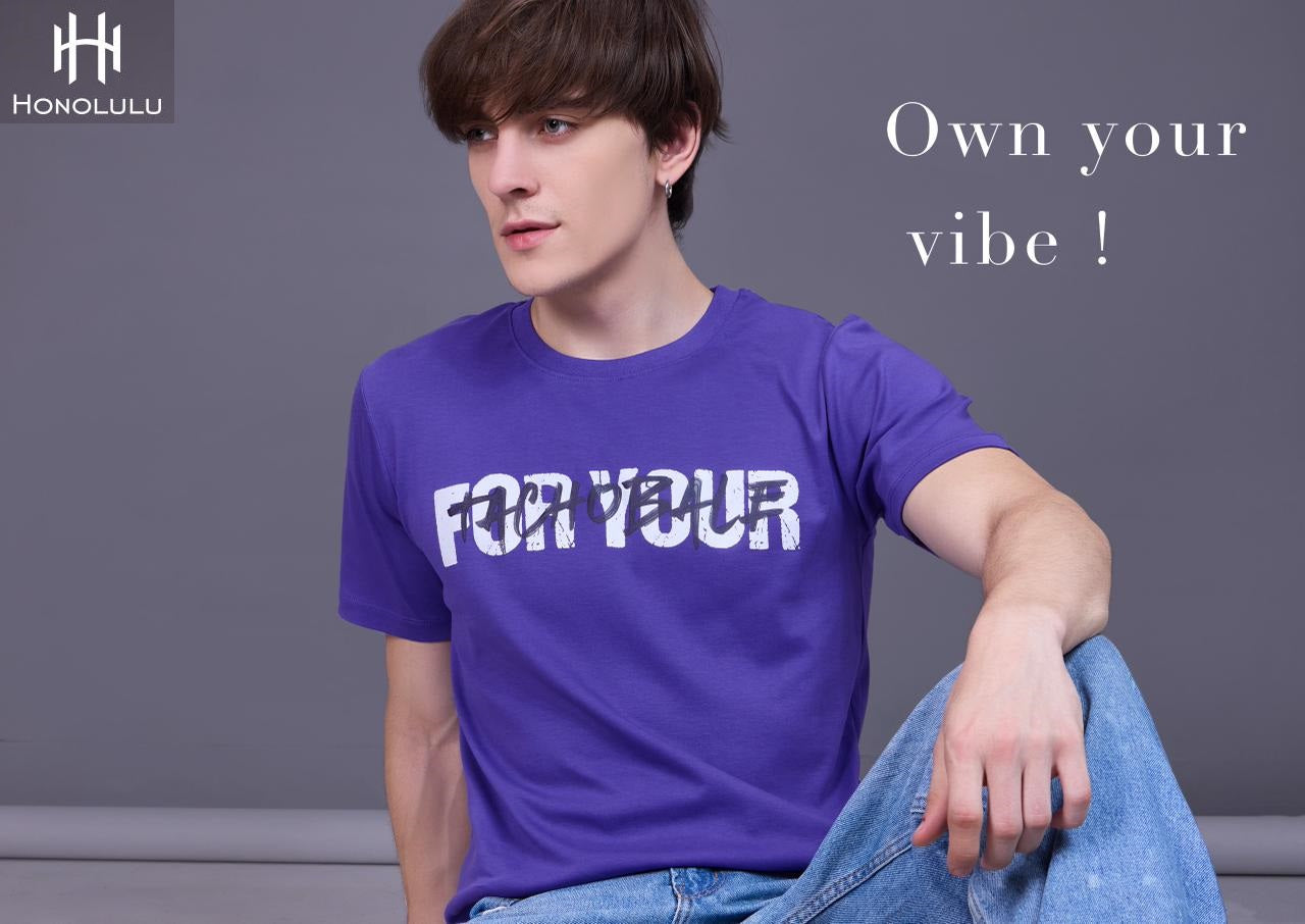 Lot 1333 Honolulu Cotton Mens Tshirts Supplier Gujarat