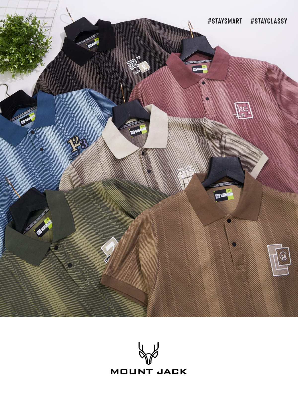 Lot 476-481 Collar Style Mount Jack Interlock Mens Tshirts Manufacturer Ahmedabad