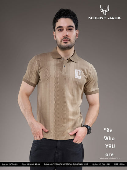 Lot 476-481 Collar Style Mount Jack Interlock Mens Tshirts Manufacturer Ahmedabad