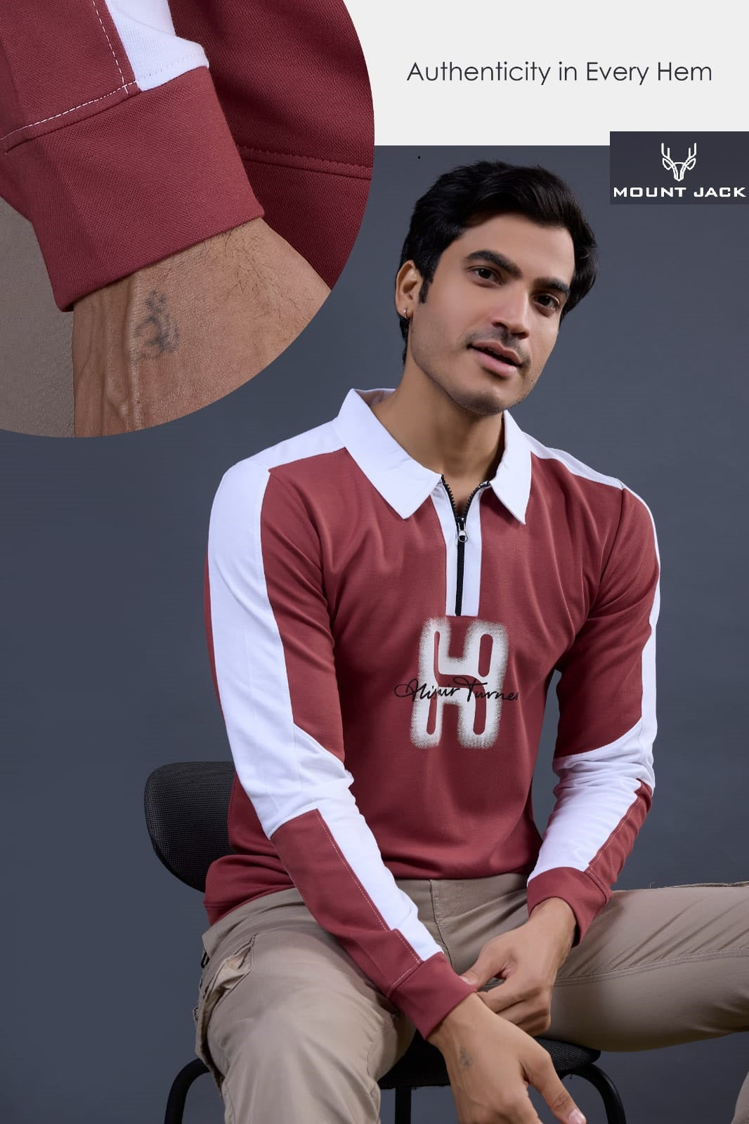 Lot 599-606 Mount Jack Canvas Interlock Mens Tshirts Manufacturer Ahmedabad