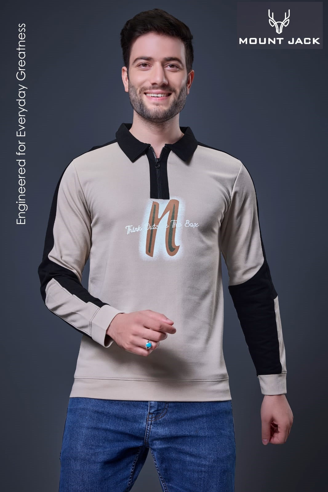 Lot 599-606 Mount Jack Canvas Interlock Mens Tshirts Manufacturer Ahmedabad