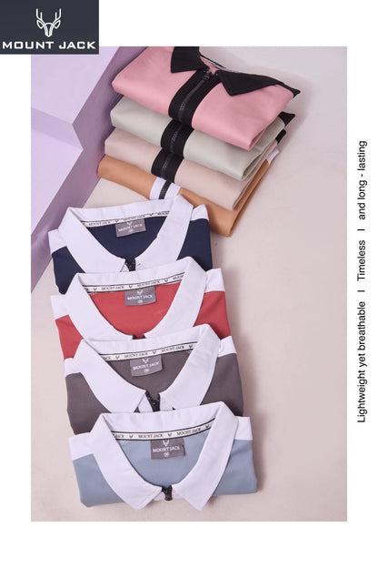 Lot 599-606 Mount Jack Canvas Interlock Mens Tshirts Manufacturer Ahmedabad