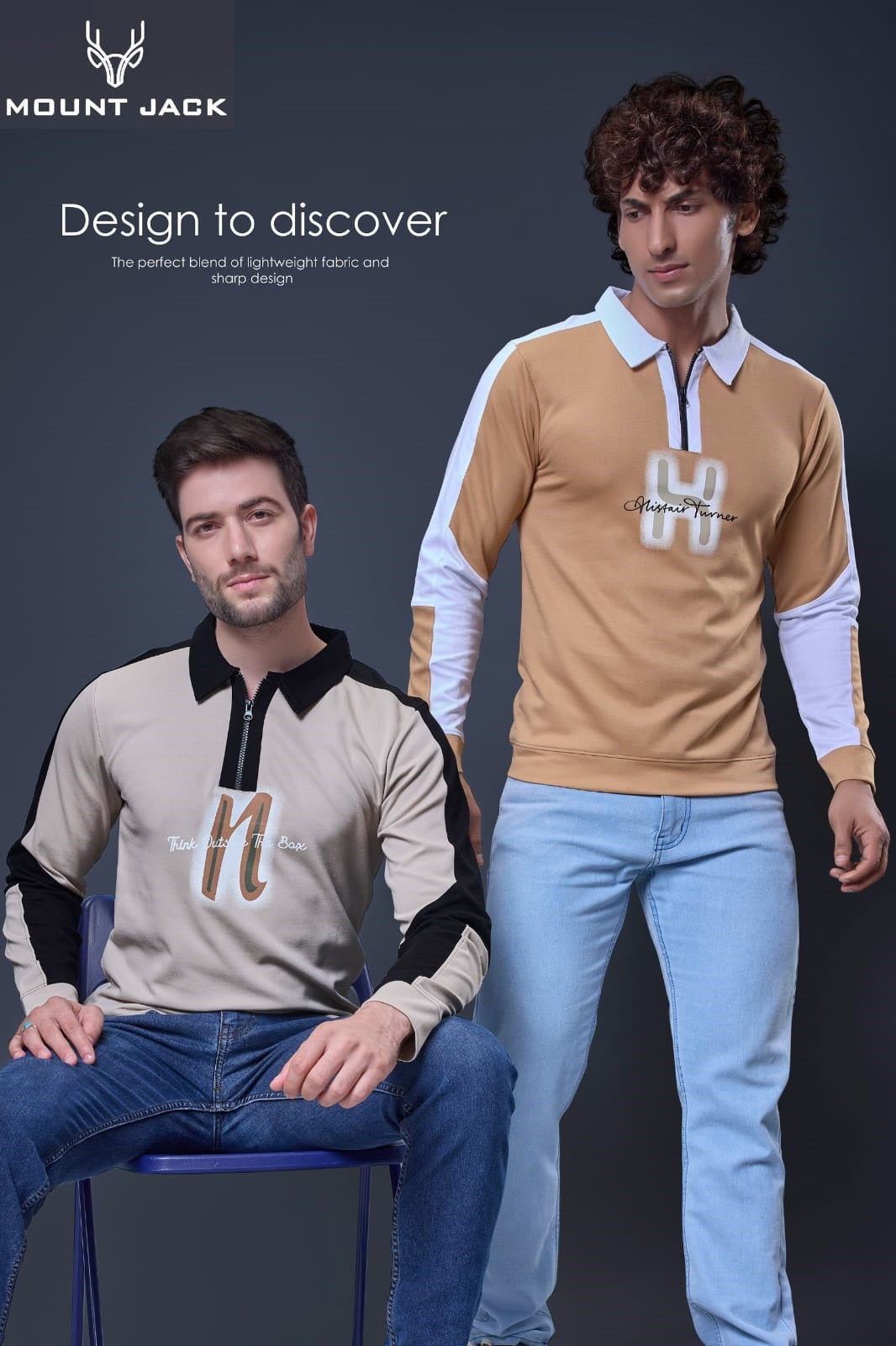 Lot 599-606 Mount Jack Canvas Interlock Mens Tshirts Manufacturer Ahmedabad