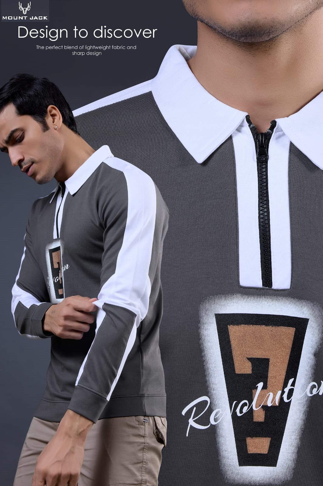 Lot 599-606 Mount Jack Canvas Interlock Mens Tshirts Manufacturer Ahmedabad