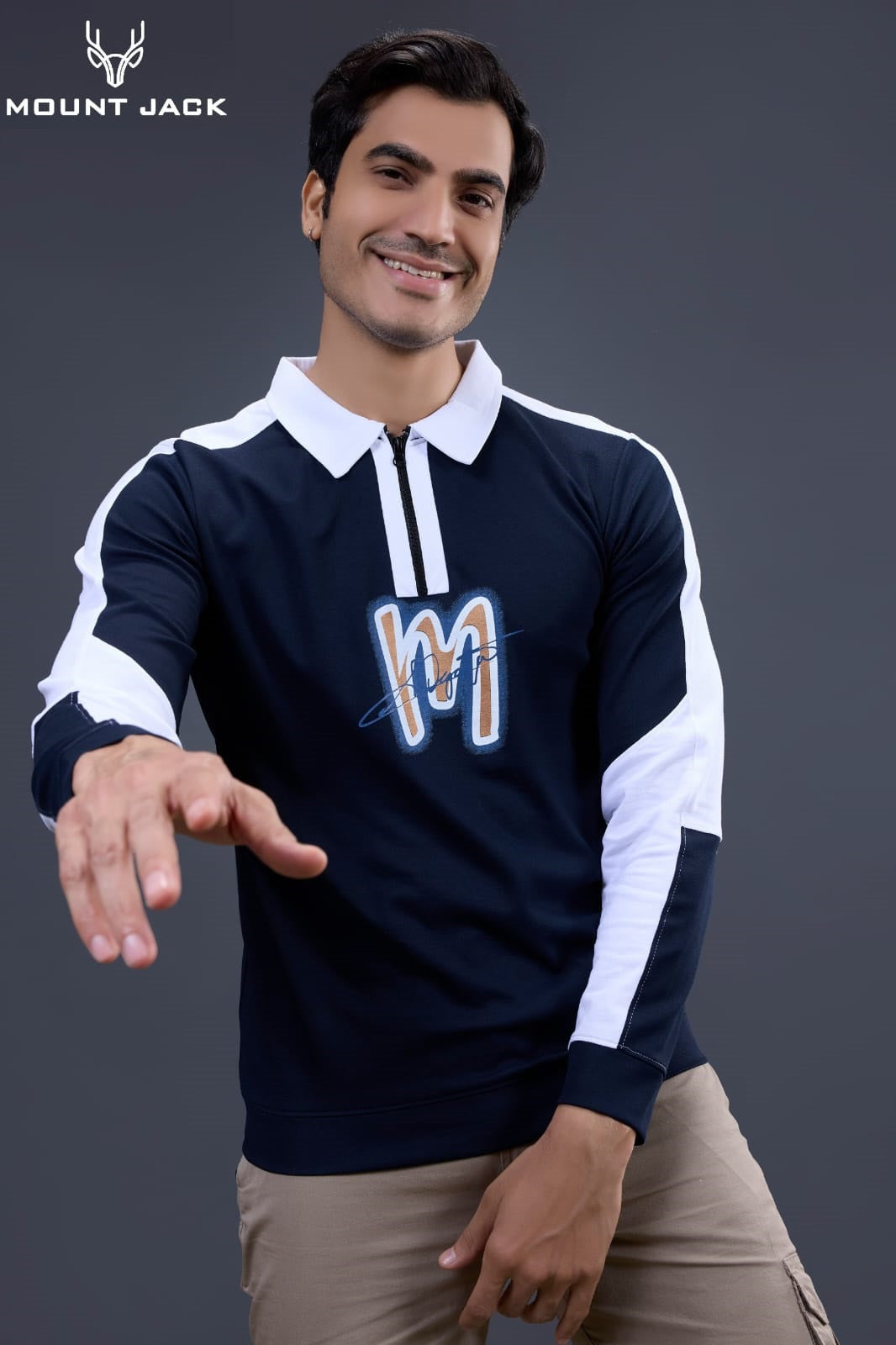 Lot 599-606 Mount Jack Canvas Interlock Mens Tshirts Manufacturer Ahmedabad