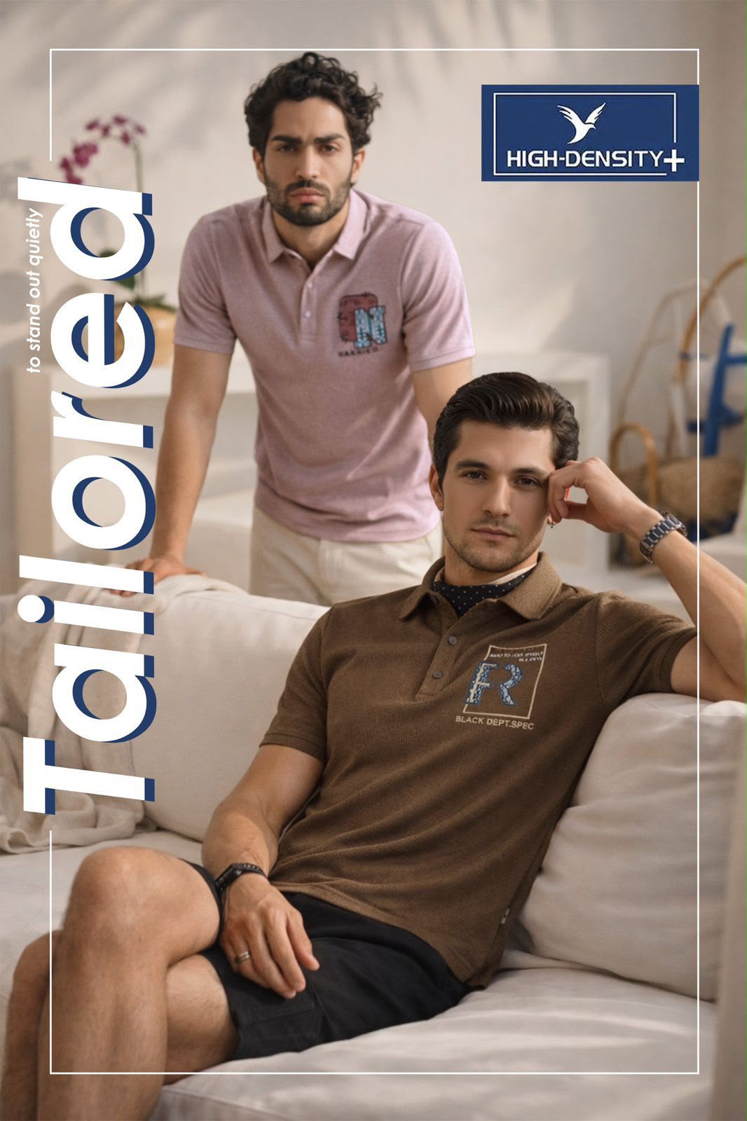Lot 6688 To 6695 Collar Style High Density Jacquard Mens Tshirts Manufacturer India