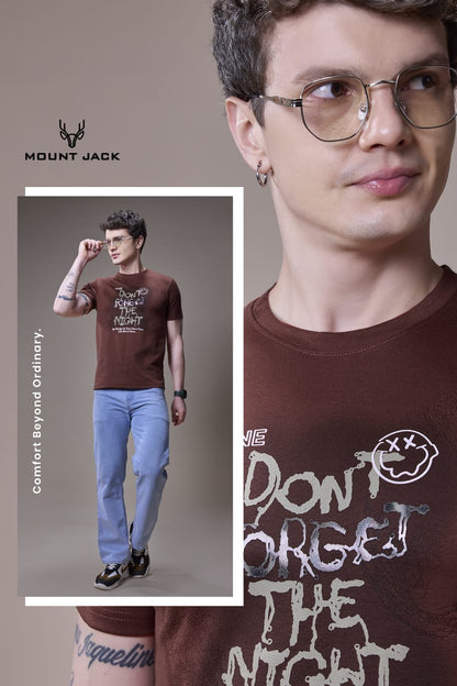 Lot 724-729 Burn Out Mount Jack Interlock Mens Tshirts Manufacturer Gujarat